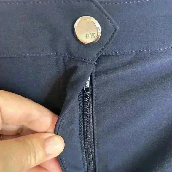 Women’s NVO by Lanctot Navy Golf Skirt with Built in Shorts Size 8 - Picture 6 of 11